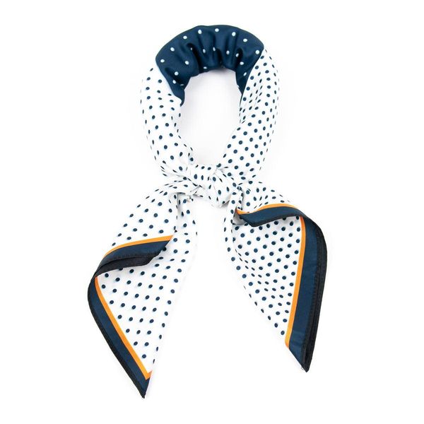 Hovedbilde Rosenvinge lite skjerf, tosidig prikket print ...